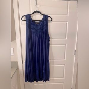 Blue cotton lane Bryant dress size 18/20